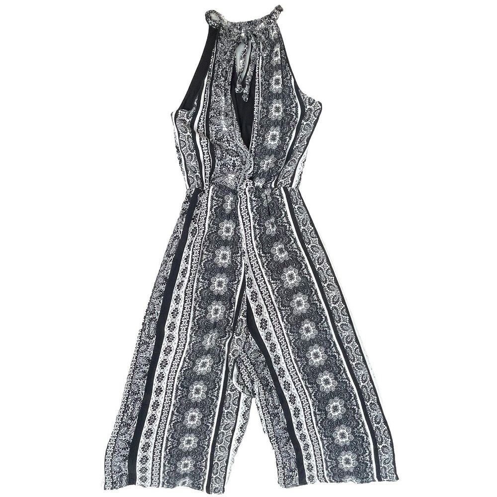 Lily Rose Womens Halter Jumpsuit XS Fairy Grunge Hippie Chic Whimsigoth Boho‎